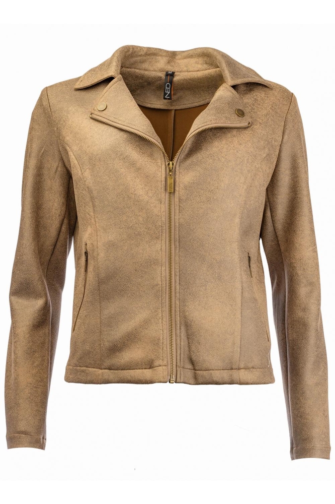 YANSEL LS RMJ COATED SUEDE 24W1 U262 01 639 taupe melange